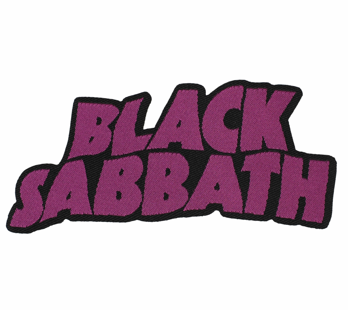 нашивка BLACK SABBATH - LOGO CUT OUT- RAZAMATAZ